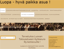 Tablet Screenshot of luopa.info